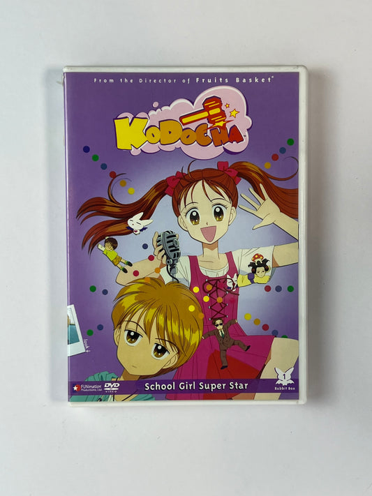 DVD - Kodocha: School Girl Super Star - Volume 1 - Bilingual Version - Japanese / English - FUNimation - 2005