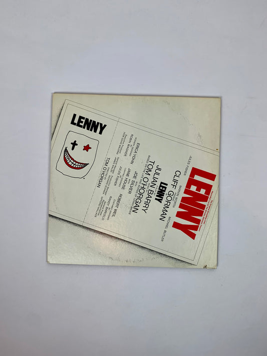 Vinyl Record - Lenny: Original Broadway Cast Live Recording Double Album - 1971 Blue Thumb Records