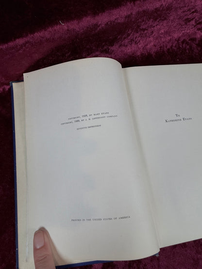 Vintage Hardcover Reference Book – Costume Throughout the Ages Mary Evans 1938