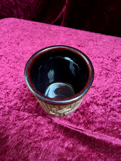 Vintage Ceramic Tiki Mug - Harvey's Lake Tahoe Souvenir Cup OMC Japan