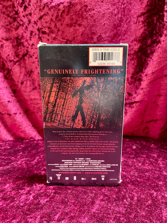 VHS - The Blair Witch Project - 1999
