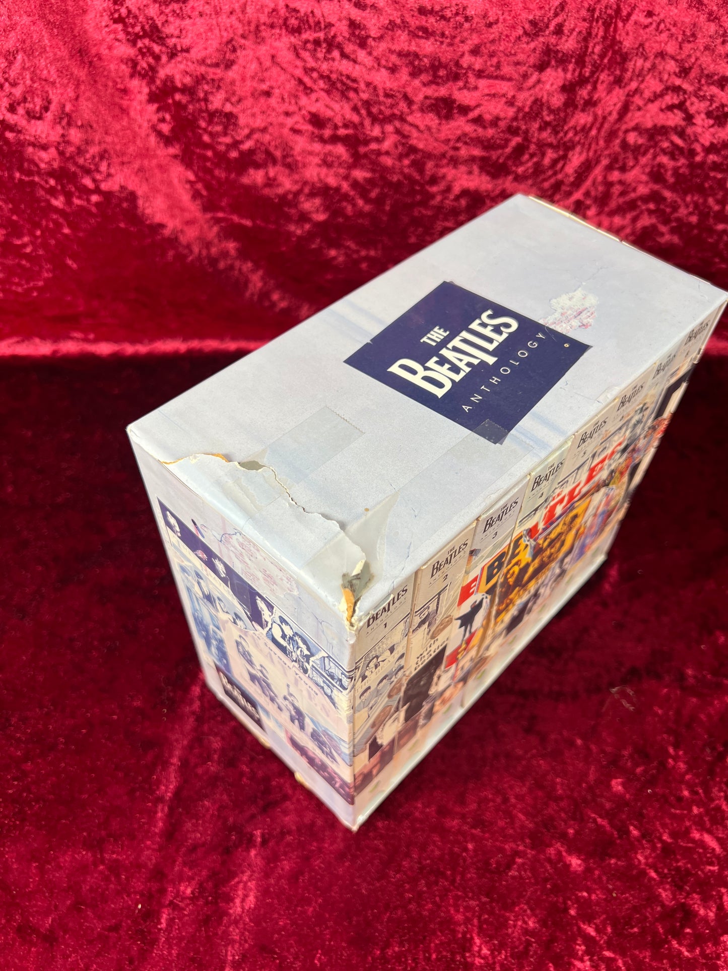 VHS Tape - 8-Tape Box Set - The Beatles Anthology - 1996