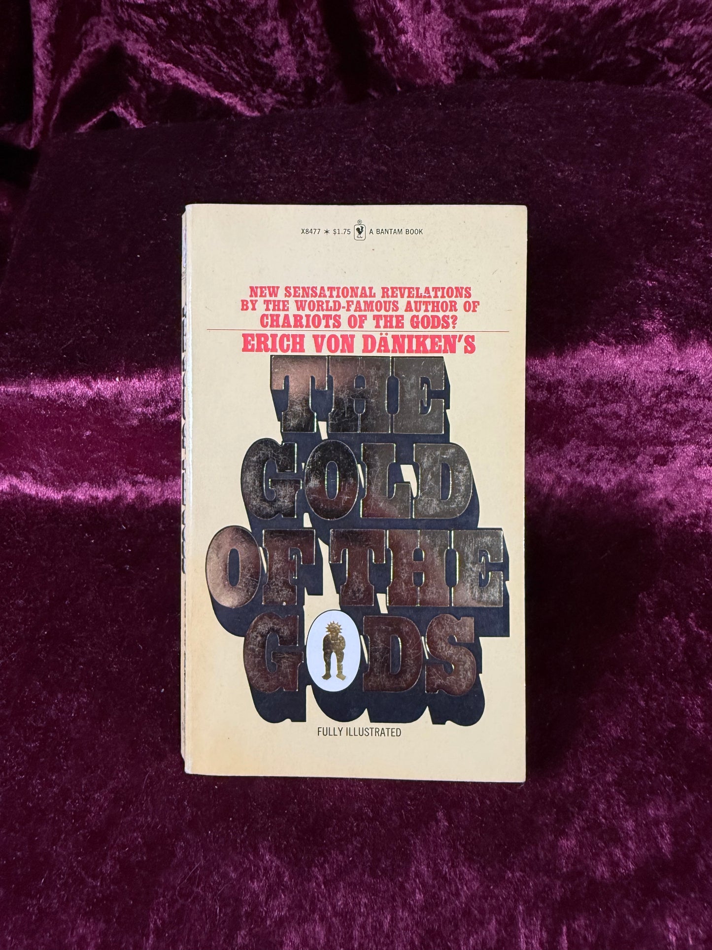 Vintage The Gold of the Gods by Erich von Däniken 1974 Illustrated Paperback