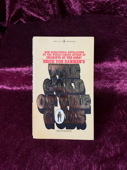 Vintage The Gold of the Gods by Erich von Däniken 1974 Illustrated Paperback