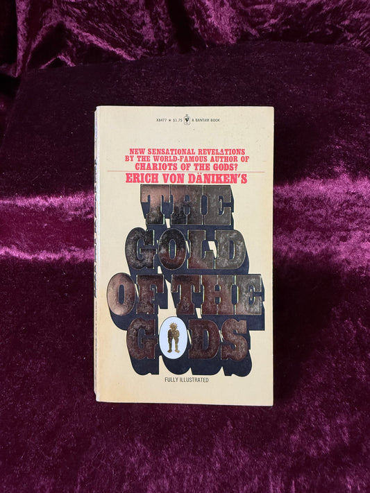 Vintage The Gold of the Gods by Erich von Däniken 1974 Illustrated Paperback
