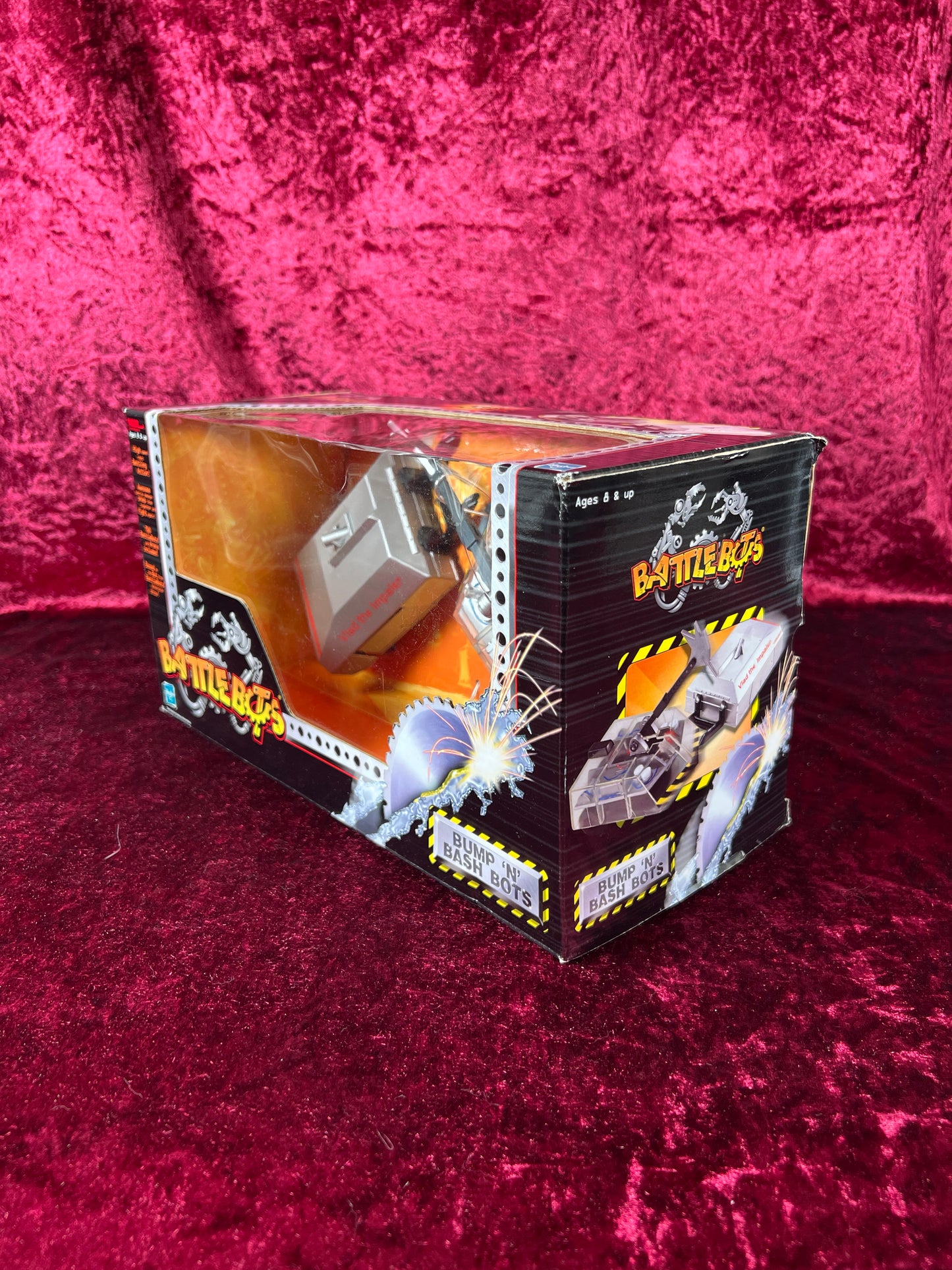 Vintage Collectibles - Battle Bots - Bump 'N' Bash Bots - KillerHurtz and Vlad The Impaler - Hasbro - 2001