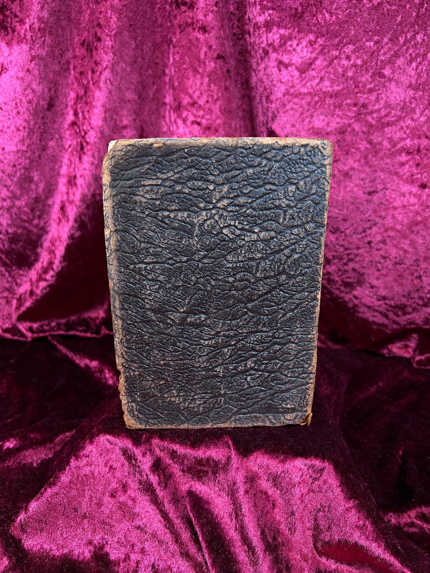 Vintage Leather Bound Dictionary Book - 1930 Popular Dictionary Reference