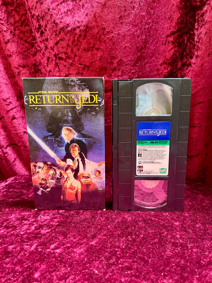 VHS - Star Wars Trilogy Box Set - 1983