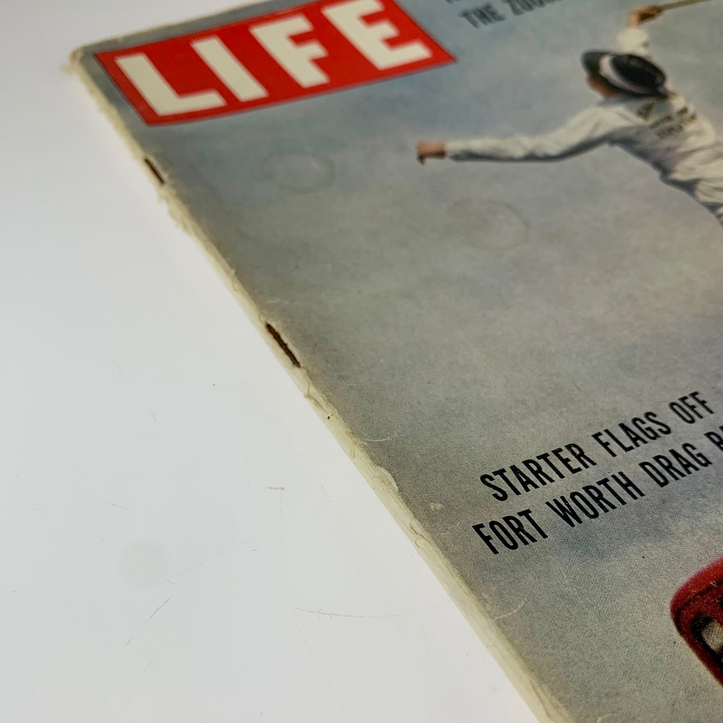 LIFE Magazine - Collision and Air Safety: The Lessons of Grand Canyon / The Zoom In Drag Racing - April 29, 1957