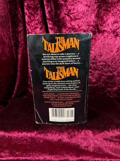 Vintage Paperback Book – The Talisman Stephen King & Peter Straub 1985 Berkley Edition