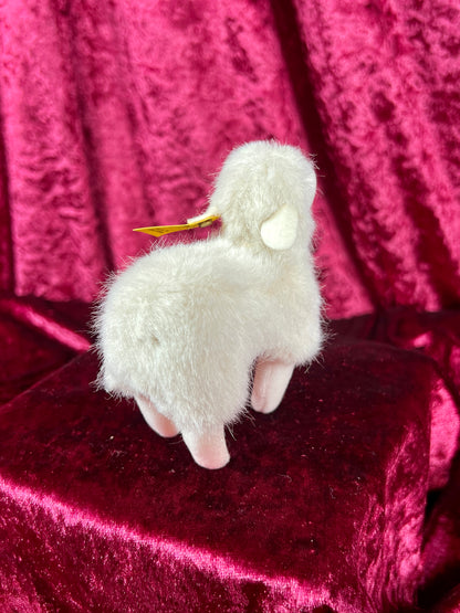 Vintage Collectibles - Miniature Stuffed Toy - Flori the Sheep - 1518/11 - Steiff - Germany
