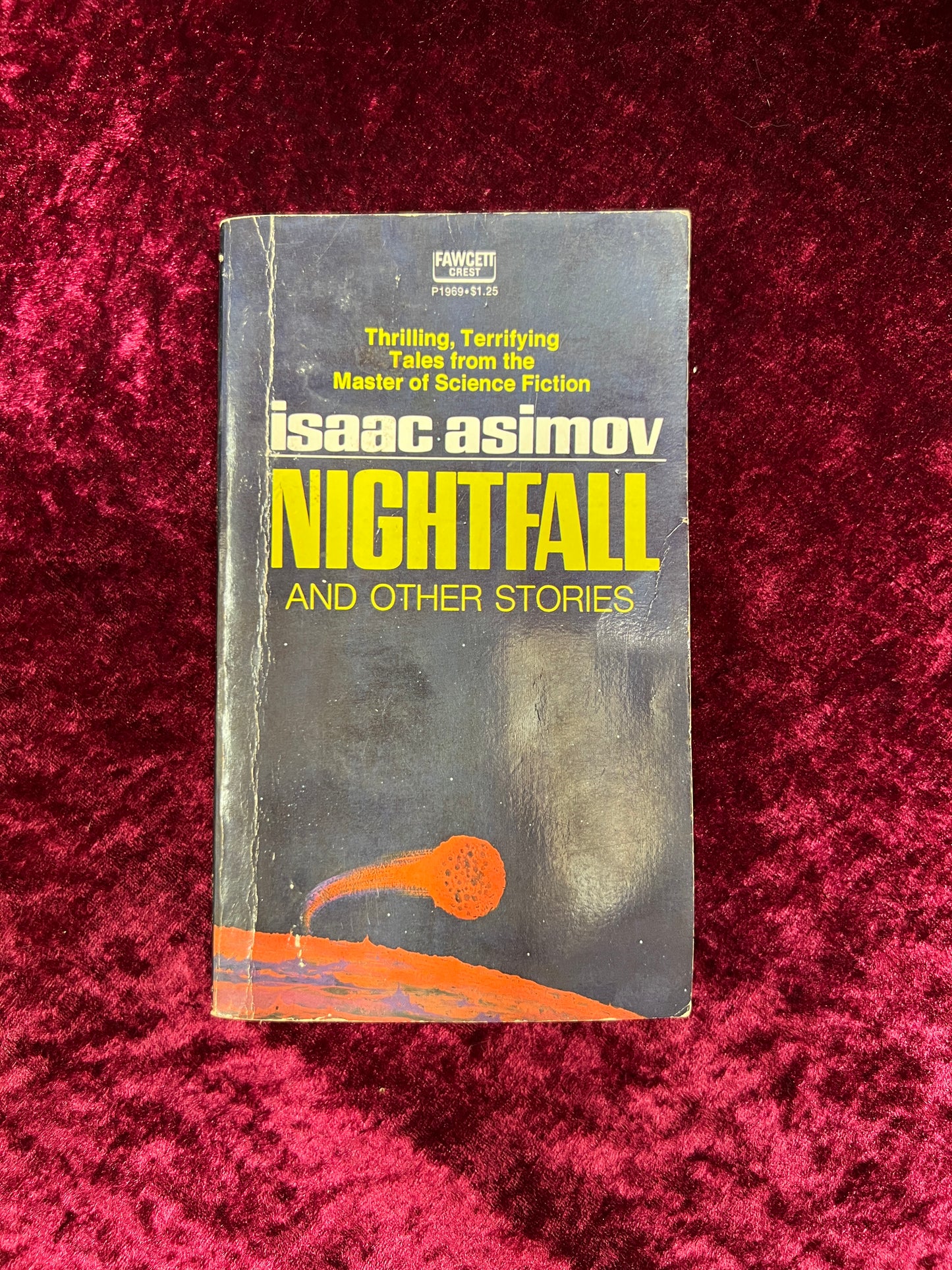 Vintage Paperback Book - Nightfall and Other Stories - Isaac Asimov - 1969