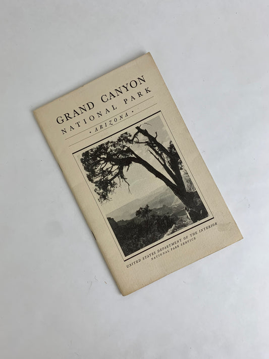 1935 Grand Canyon National Park Arizona Booklet