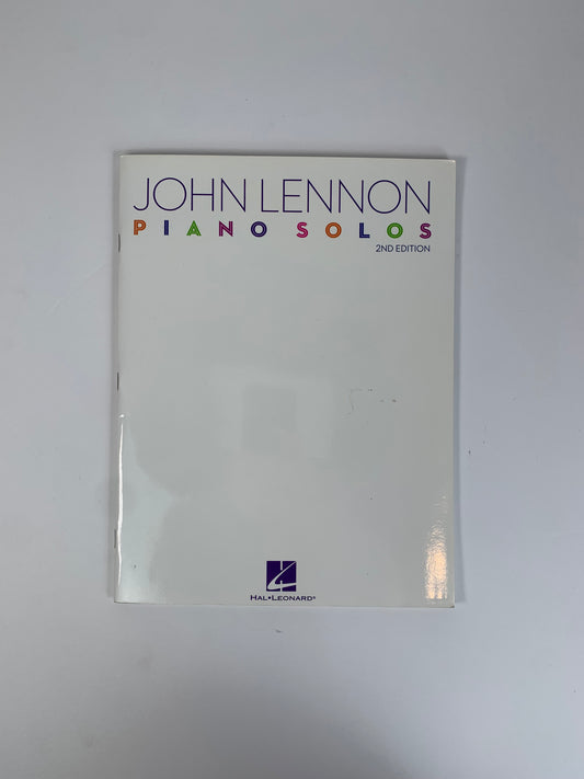 Vintage Ephemera - John Lennon Piano Solos 2nd Edition - Sheet Music Book