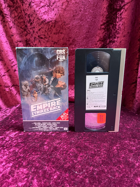VHS - Star Wars - The Empire Strikes Back - 1980
