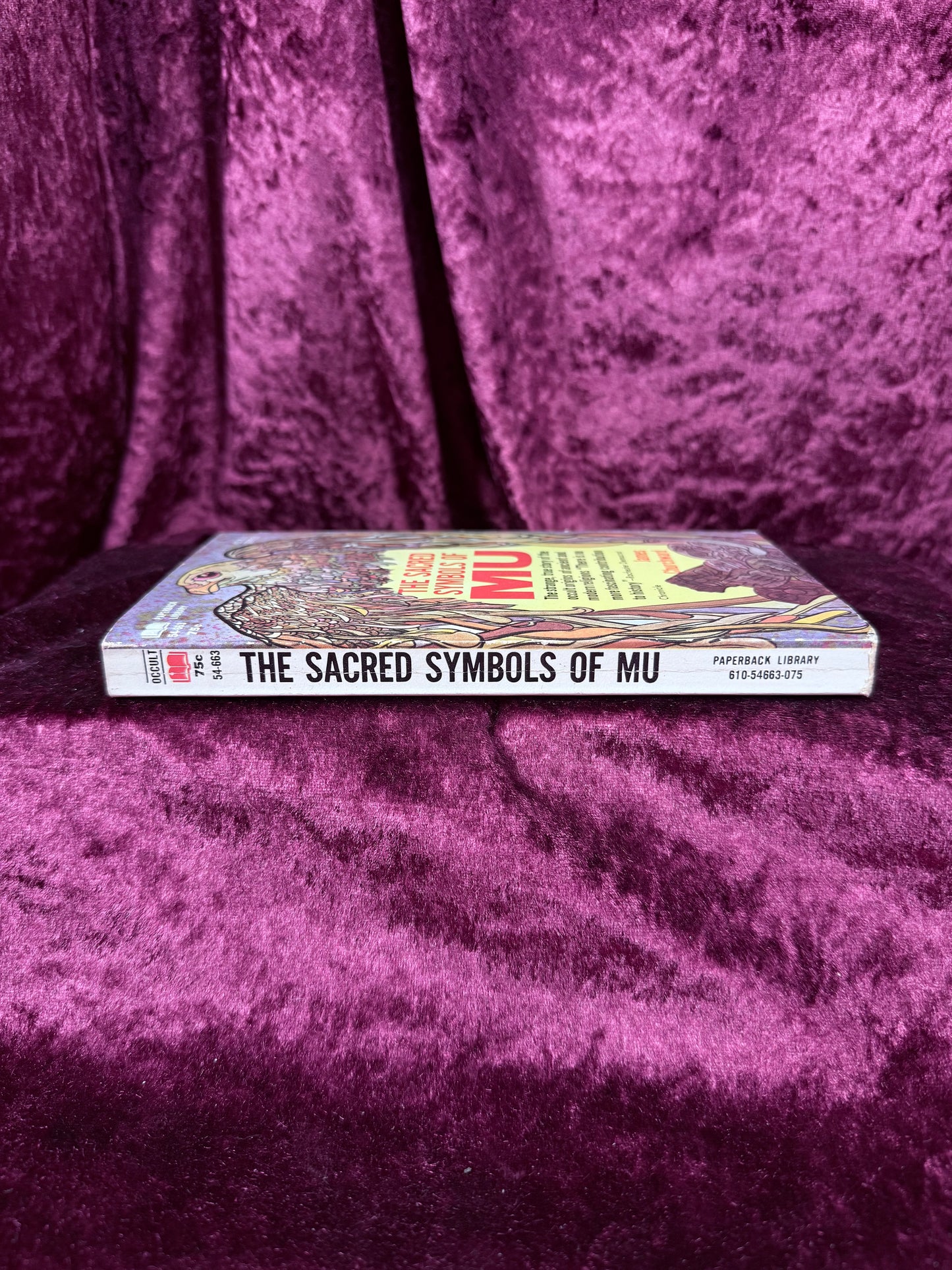Vintage The Sacred Symbols of Mu by James Churchward 1968 Paperback Library First Printing