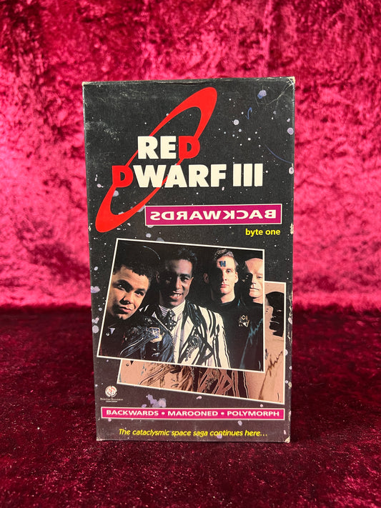 VHS - Red Dwarf III: Backwards Byte One - 1989