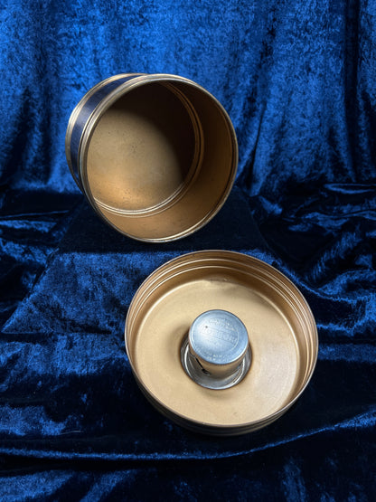 Vintage Rumidor Copper Tobacco Humidor - 1930s Adjustable Humidifier Canister
