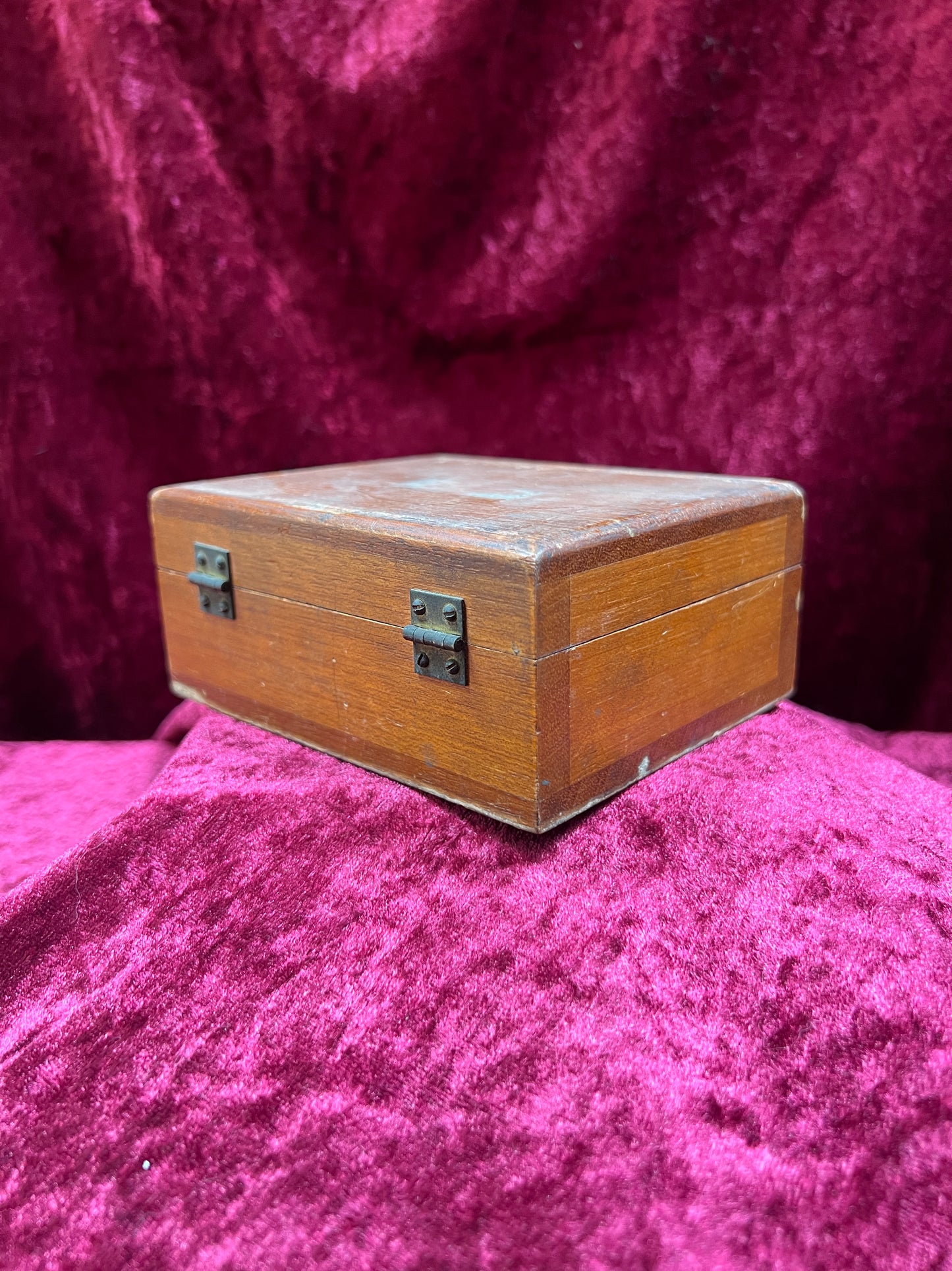 Vintage Oddities - Scale Calibration Weights in Wood Box - WM Ainsworth & Sons