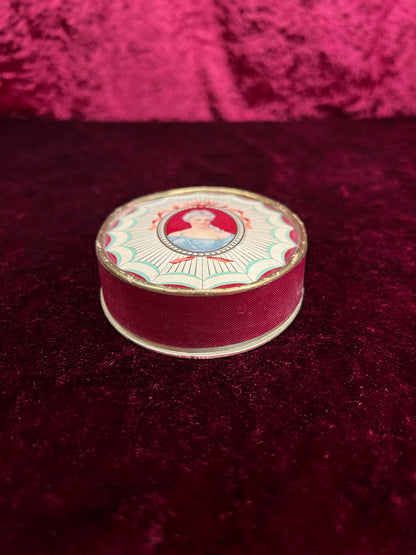 Vintage Richard Hudnut Du Barry Face Powder Box – Special Rachel Cameo Portrait
