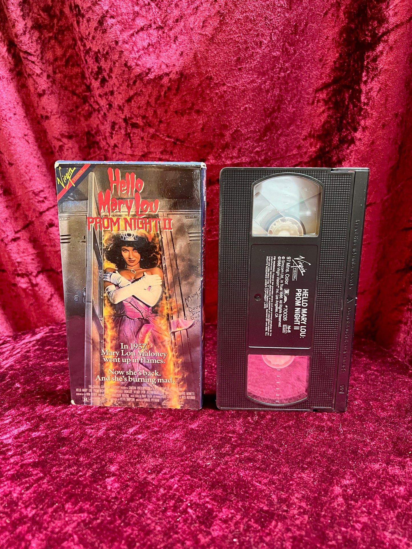 VHS - Prom Night 2 - Hello Mary Lou - 1987