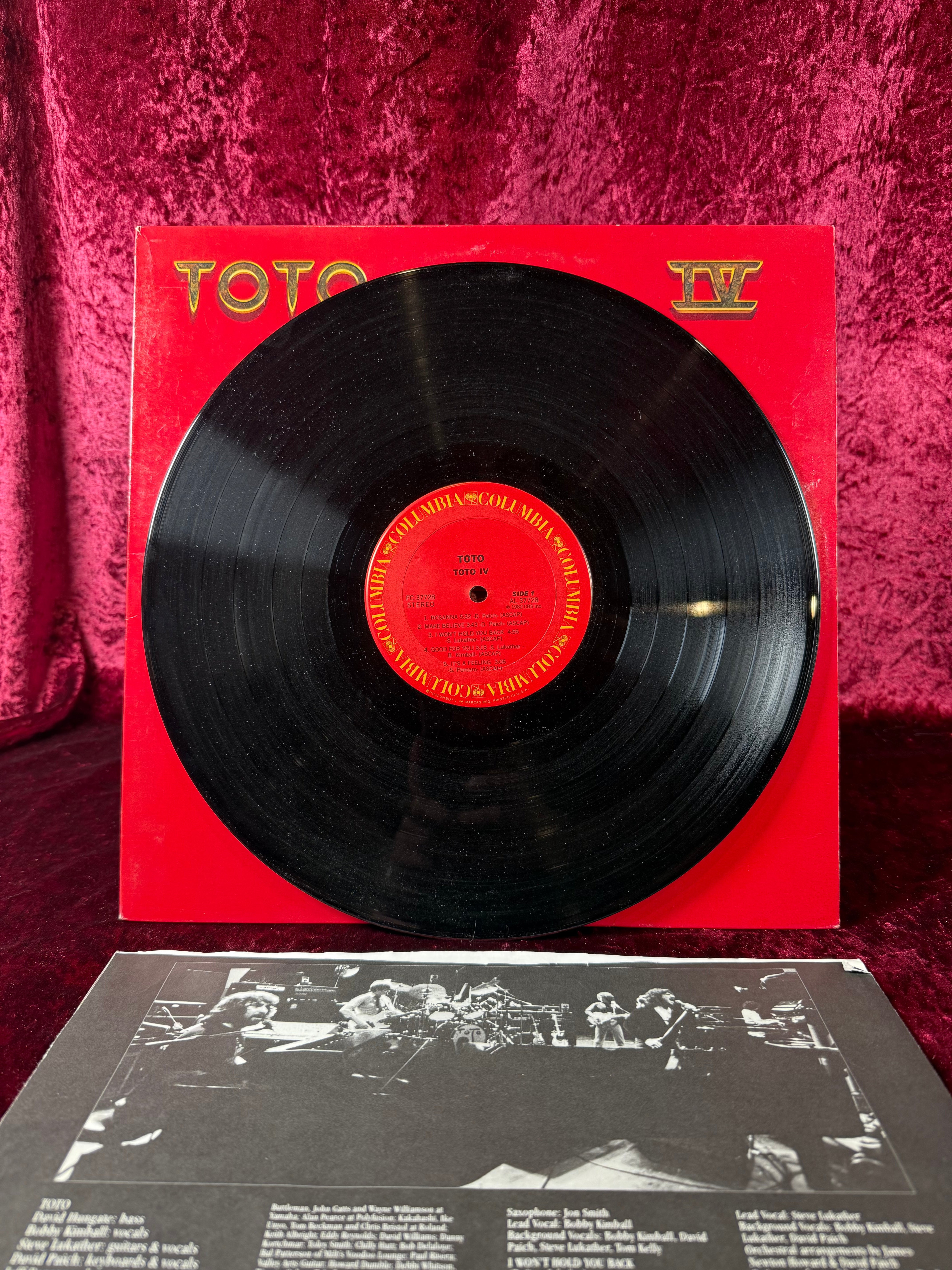 洋楽 LP盤　ビンテージ　レコード　TOTO Ⅳ Toto - Toto IV - Amazon.com Music