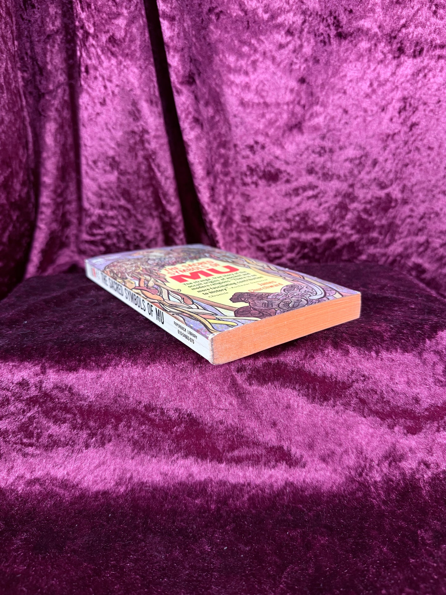 Vintage The Sacred Symbols of Mu by James Churchward 1968 Paperback Library First Printing