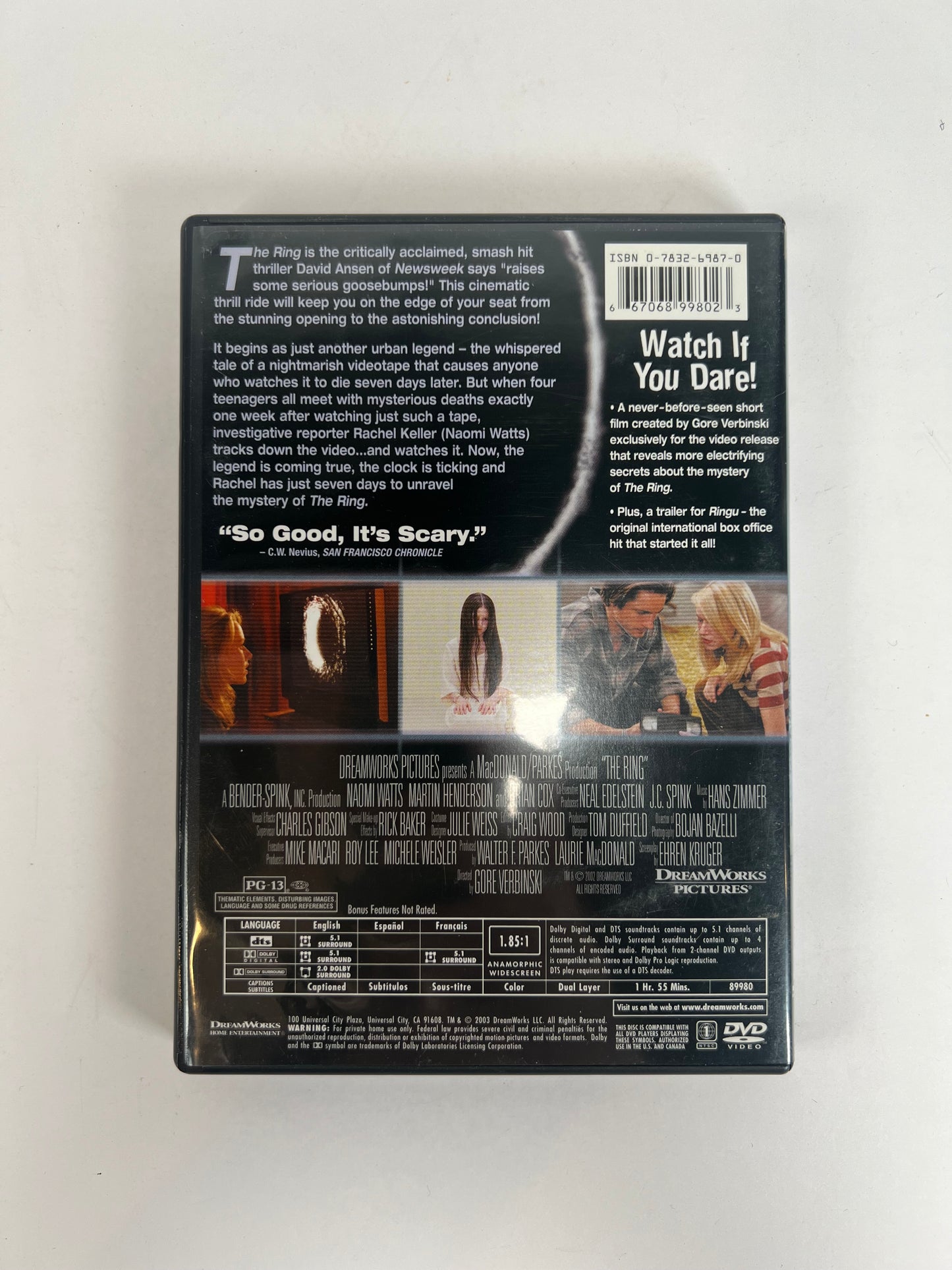 DVD - The Ring - 2003