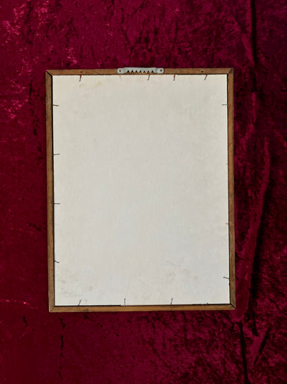Vintage Framed Magazine Cover - 1885 New York Fashion Bazar George Munro