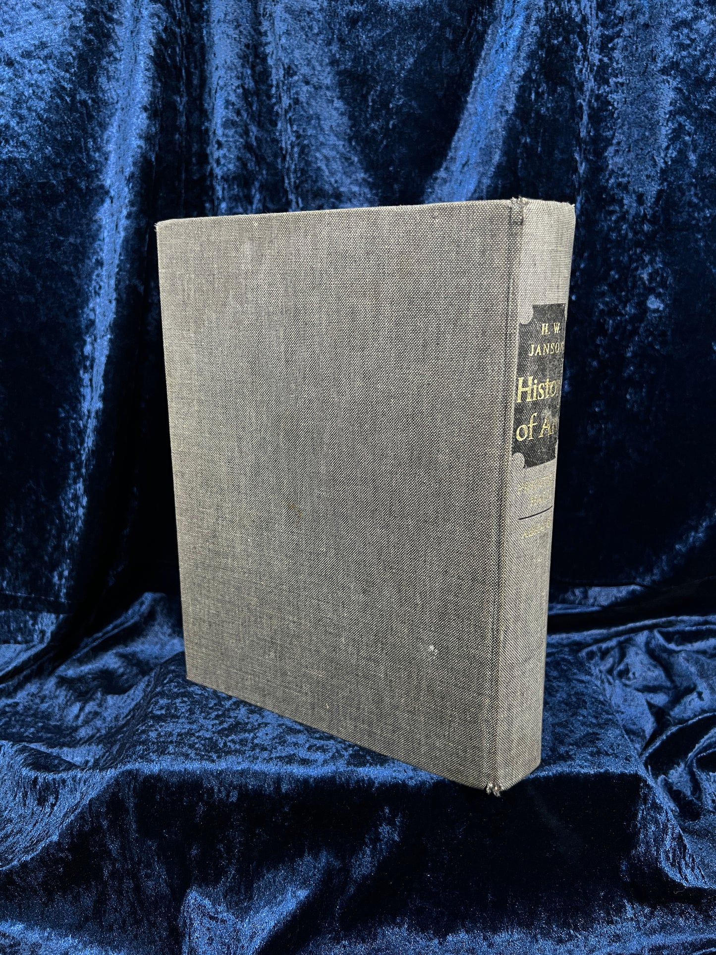 Vintage History of Art by H.W. Janson - 1966 Eighth Printing Illustrated Clothbound Hardcover