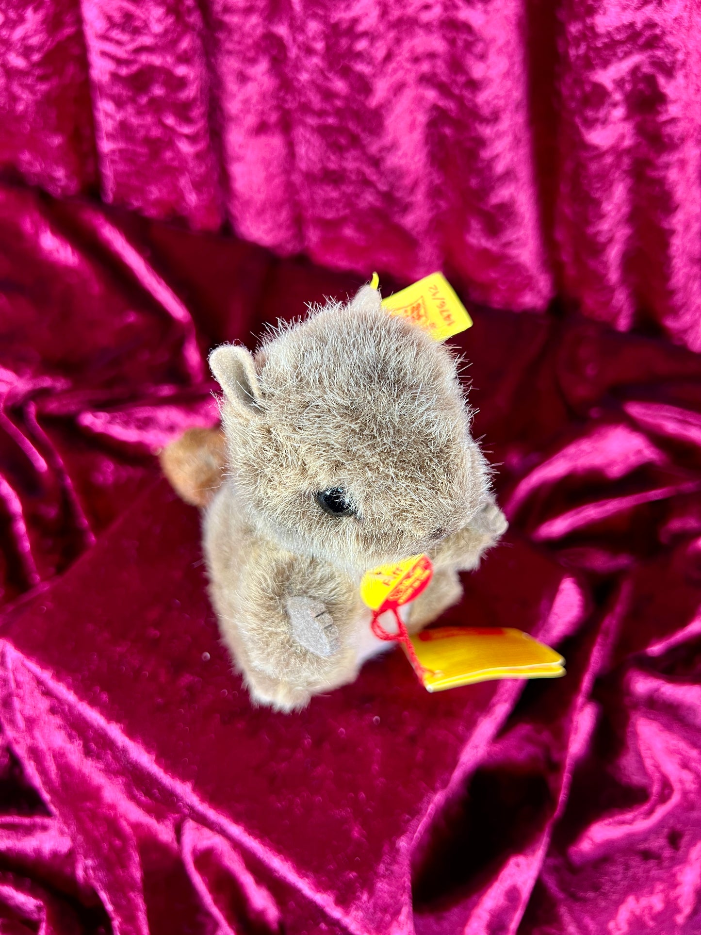 Vintage Collectibles - Miniature Stuffed Toy - Piff The Mouse - 1476/12 - Steiff - Germany