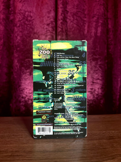 VHS - U2 Zoo TV - Live from Sydney - Concert Video - 1994