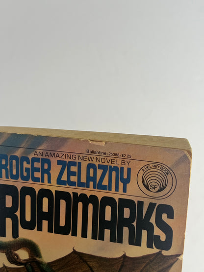 Vintage Paperback - Roadmarks - Roger Zelazny - 1983 Fourth Printing