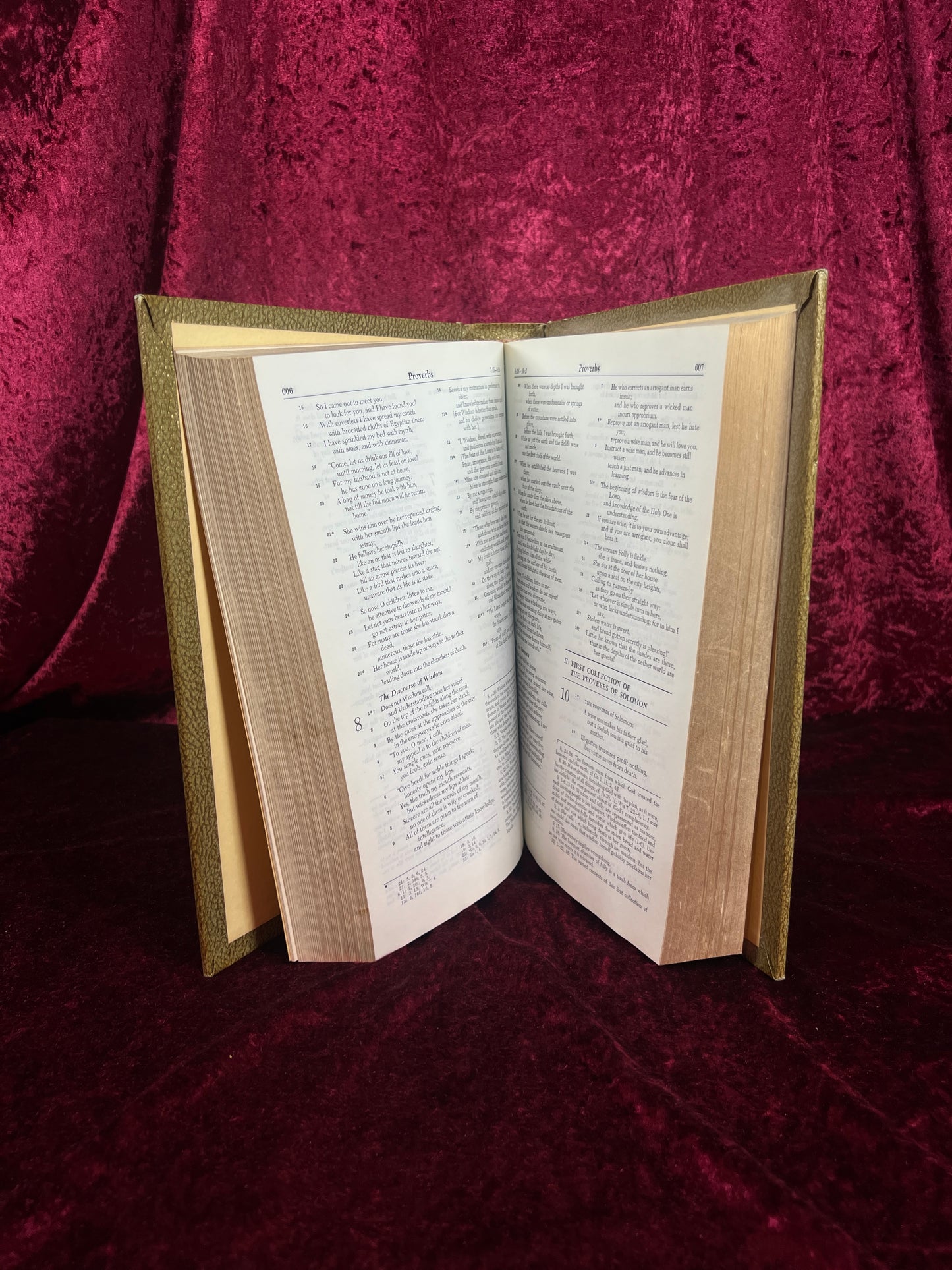 Vintage New American Holy Bible - 1974-1975 Catholic Illustrated Hardcover