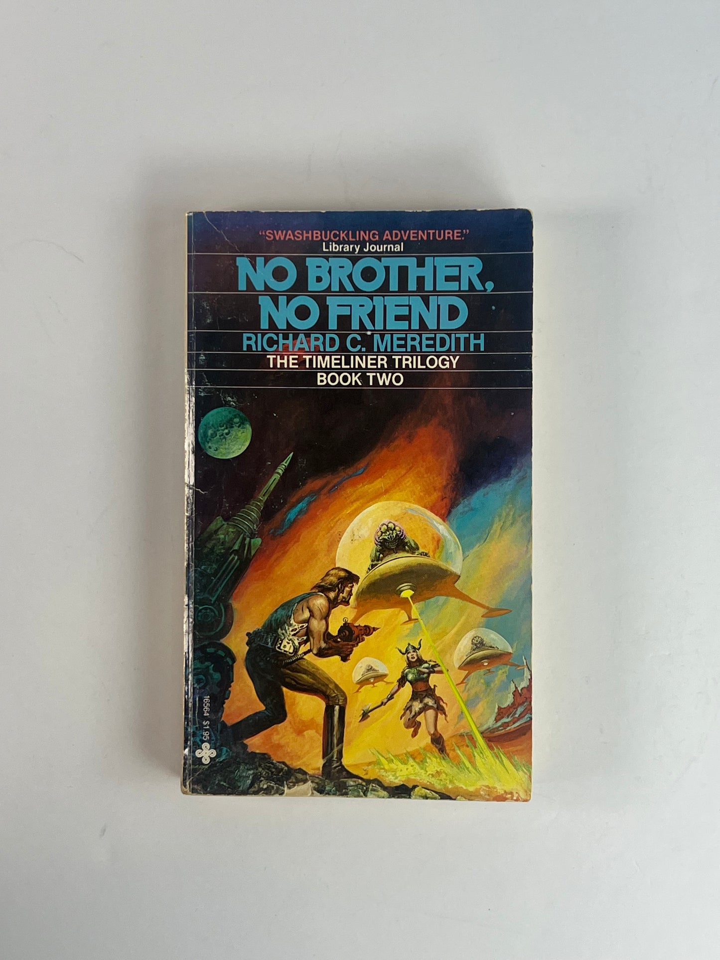 Vintage Paperback - No Brother, No Friend - Richard C Meredith - 1979