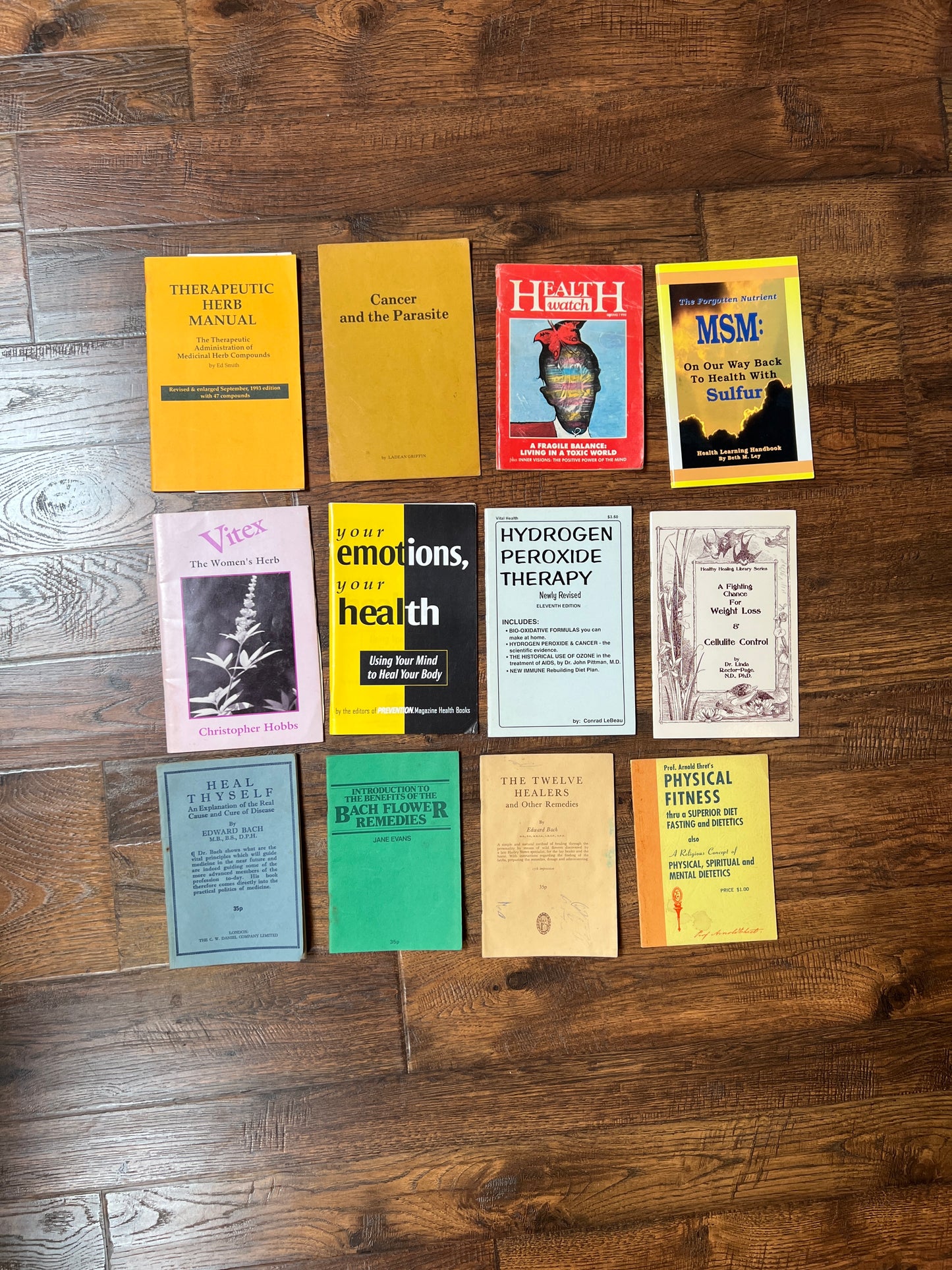 Vintage Ephemera - Alternative Health / Wellness Pamphlets and Books - Michio Kushi