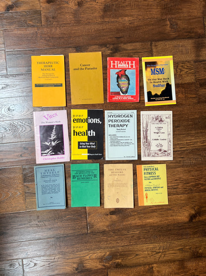 Vintage Ephemera - Alternative Health / Wellness Pamphlets and Books - Michio Kushi