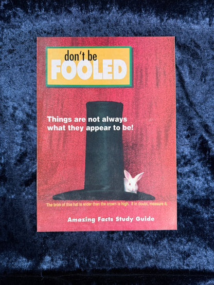 Vintage Amazing Facts Study Guide Booklet - Don't Be Fooled - Early Edition