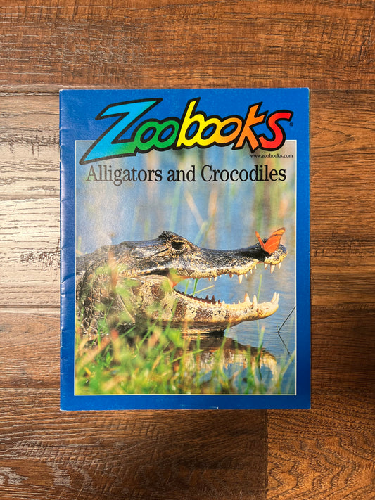 Vintage Ephemera - Magazine - Zoobooks - Alligators and Crocodiles - July 2000