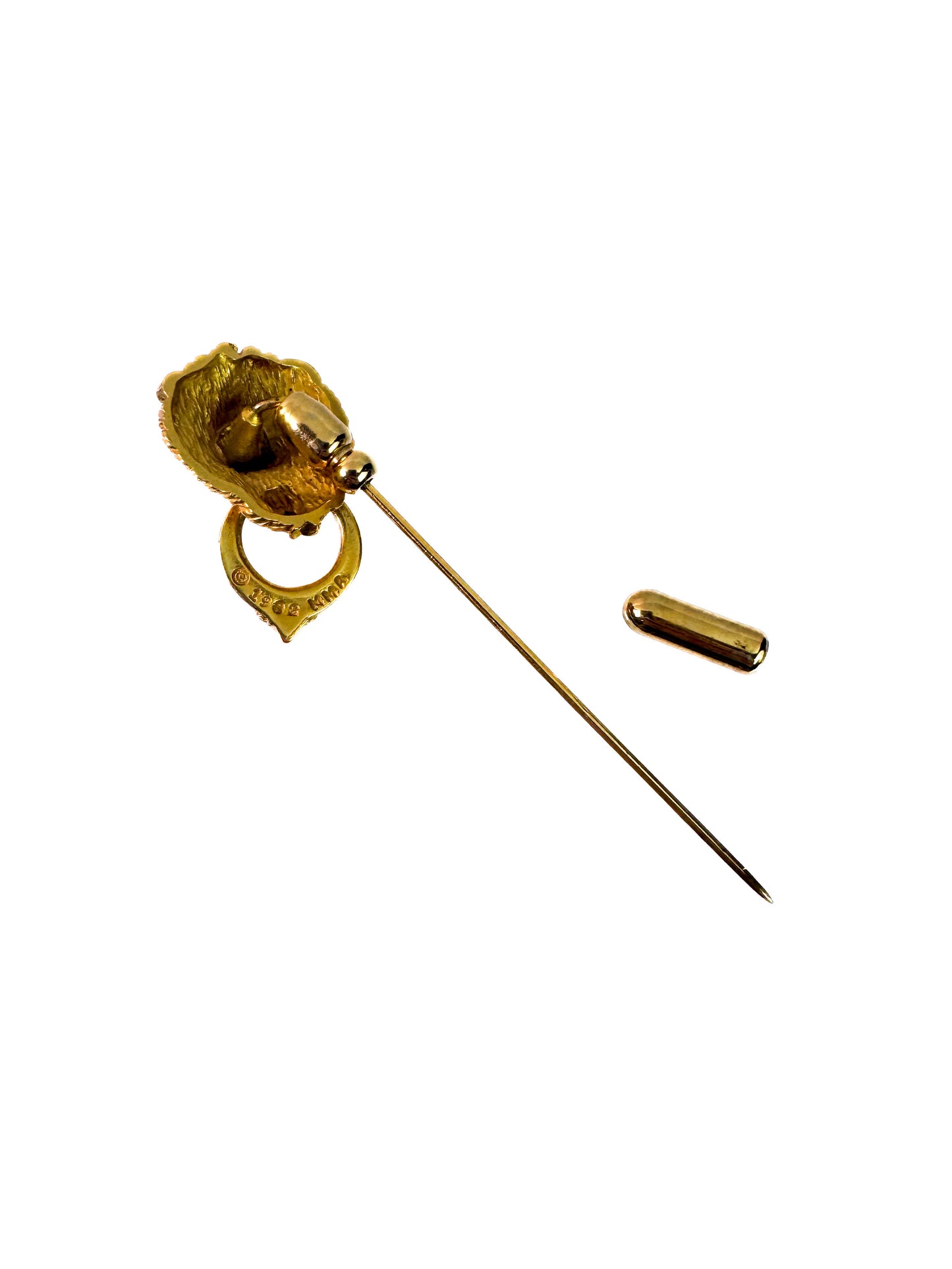 Vintage Stick Pin - Lion Head Door Knocker - Metropolitan Museum of Art