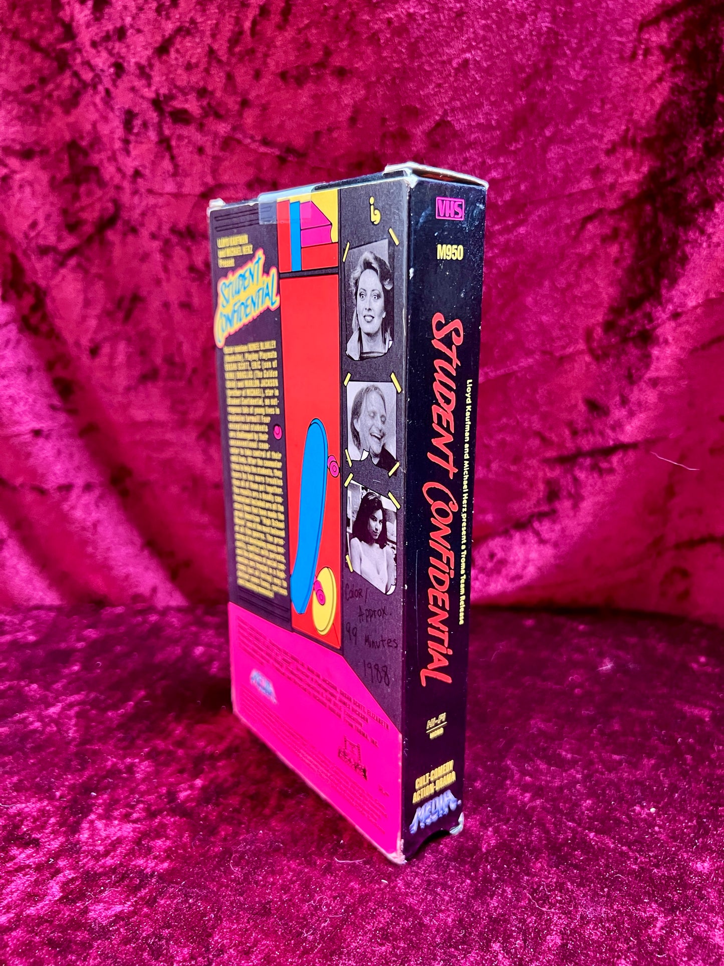 VHS - Student Confidential - 1988