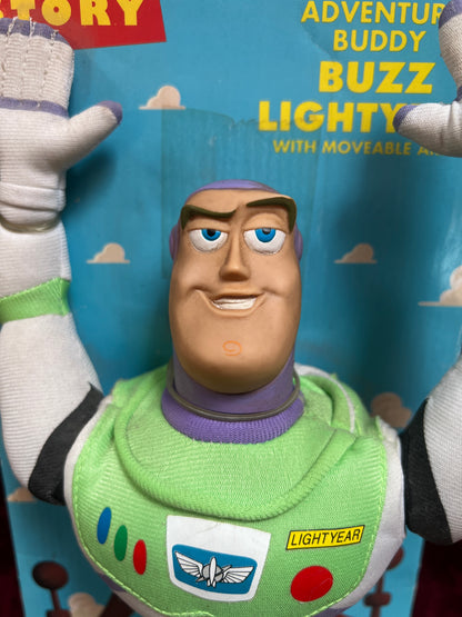 Vintage Collectibles - Adventure Buddy Buzz Lightyear - Disney / Thinkway Toys - 11 1/2”