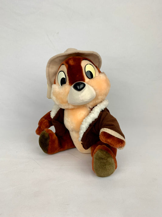 Vintage Walt Disney Company Rescue Ranger Chip Plush - Made In Korea - 10"