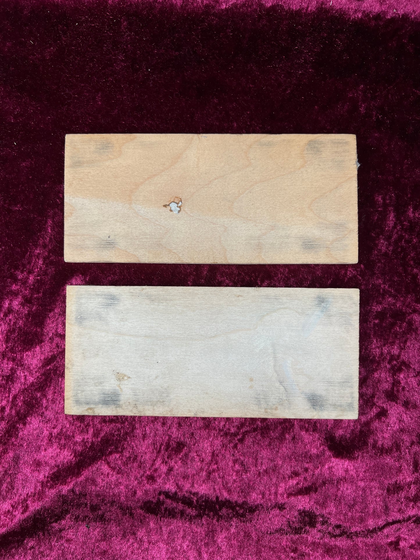 Vintage Wood Bank Currency $20 Banding Boards - Federal Reserve San Francisco Set of 10