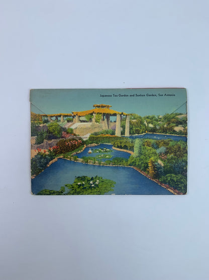 Vintage Ephemera - Souvenir Postcard Booklet - Landmarks - San Antonio, Texas