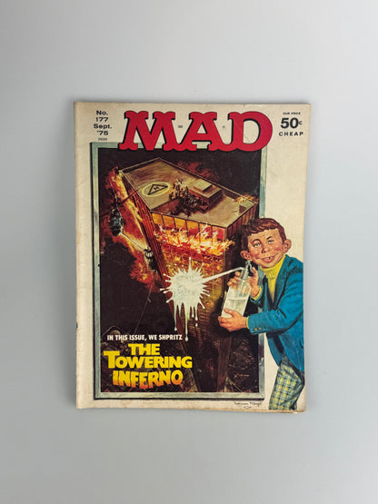 Vintage Mad Magazine - September 1975 - #177