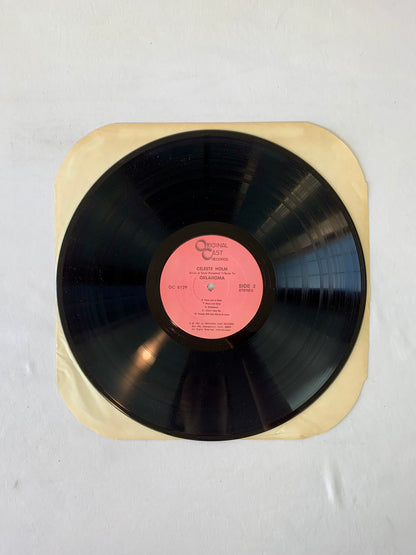 Vinyl Record - Original Cast Records - Celeste Holm Gives A Very Personal Tribute To Oklahoma - 1981 Original Pressing