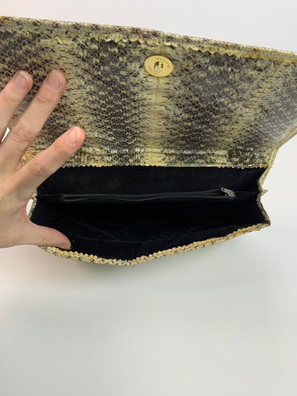 Vintage Purse - Genuine Snakeskin Clutch