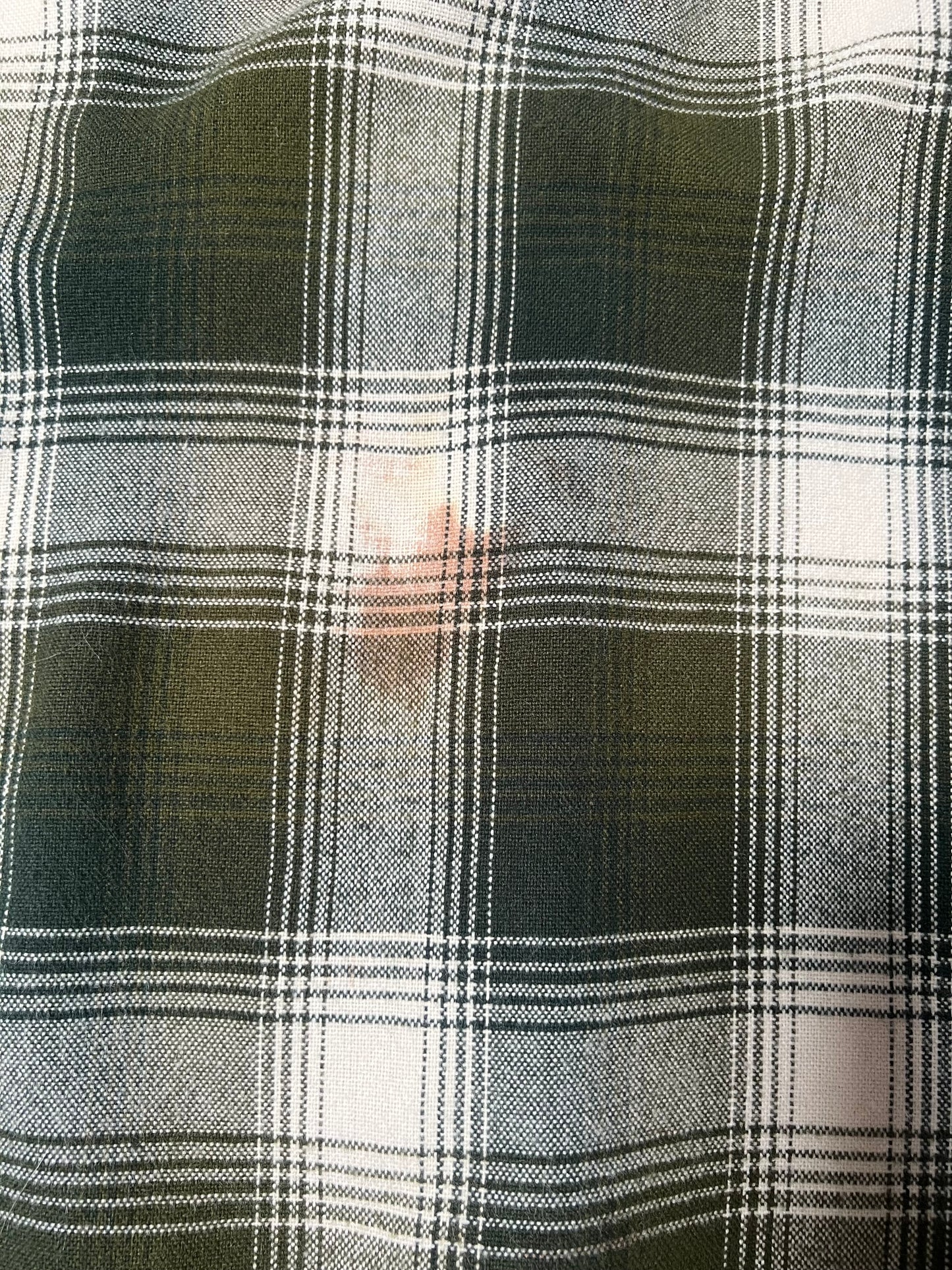 Vintage Clothing - Flannel Shirt - Green Plaid - Large - Back Packer Sportswear
