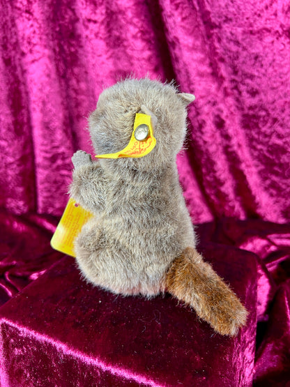 Vintage Collectibles - Miniature Stuffed Toy - Piff The Mouse - 1476/12 - Steiff - Germany